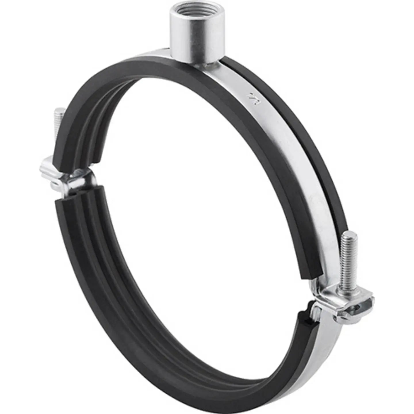 B-Ware Fischer Massivrohrschelle Rohrhalterung Frsm 110mm Stahl 10 Stück Verzinkt - 4048962240344