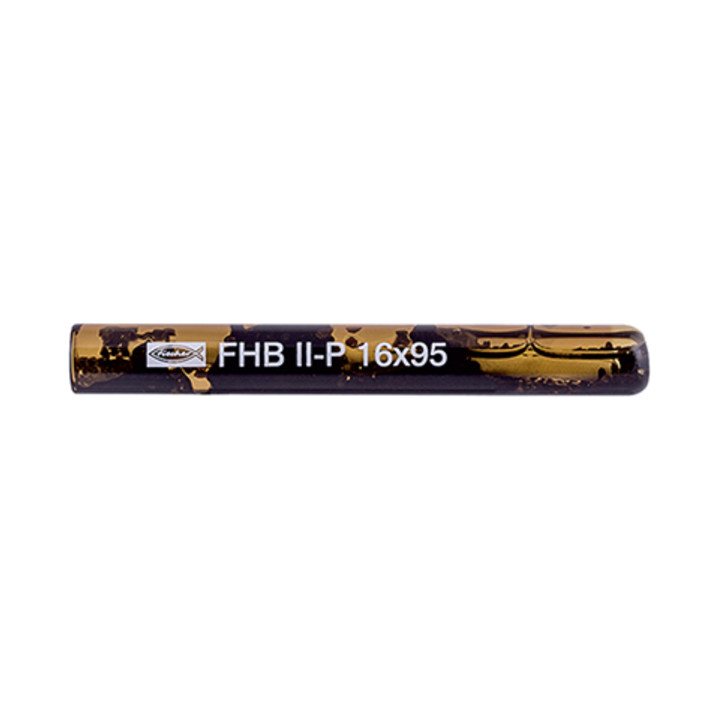 Fischer Patrone Kartusche Fhb Ii P 16 X95 Vinylester Mörtel Bohrloch Setzwerkzeug B-Ware