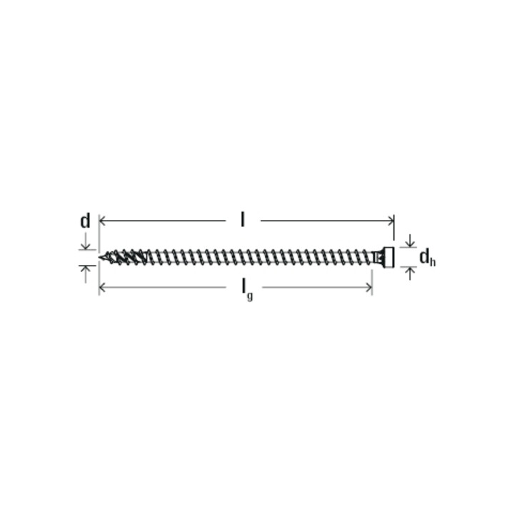 Fischer Power Full Ii Schraube Befestigung Zylinderkopf 10x300mm Tx50 25 Stück B-Ware - 4048962445725