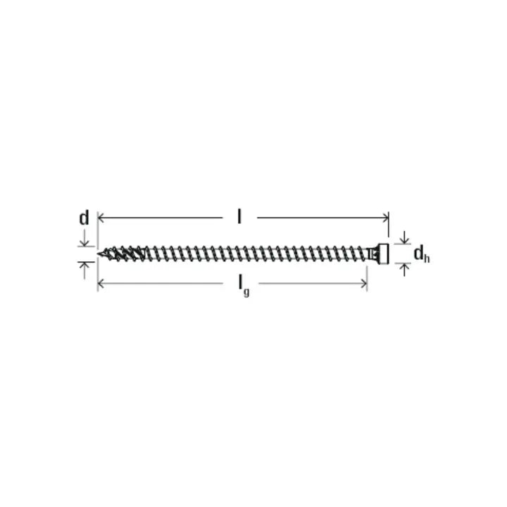 B-Ware Fischer Vollgewindeschraube Tx40 8x160 Schraube Power Full Ii Zylinder 50 Stück - 4048962445626