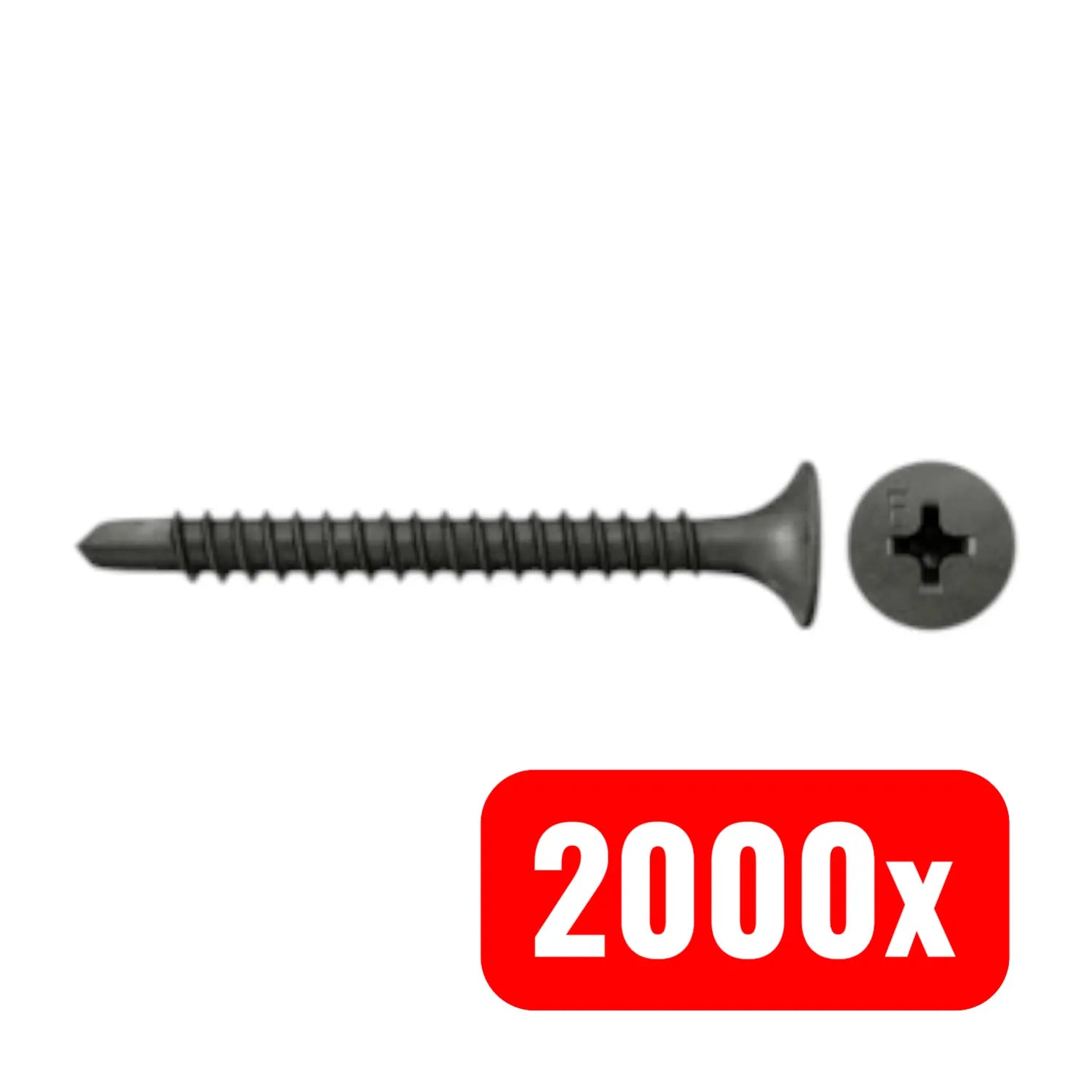 B-Ware Fischer Schnellbauschraube Trockenbau 3,5x35 Trompetenkopf Fg+Bs Ph 2000 Stück - 4048962052732