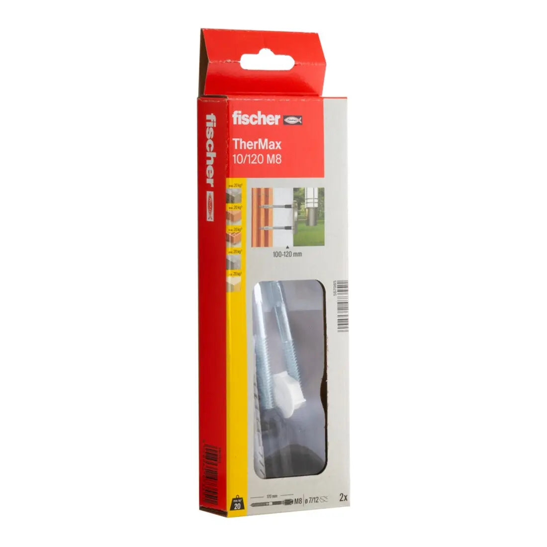 B-Ware Fischer Abstandsmontage Befestigung Ther Max 10 Montagekonus 2er Pack 3 Sets - 4048962473551