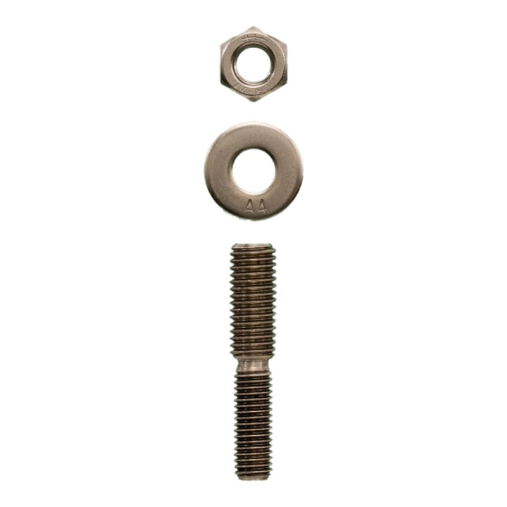 Fischer Ther Max Gewindereduzierstift Adapter M12/M10 Anschlussgewinde A4 10 Stück B-Ware - 4048962379112