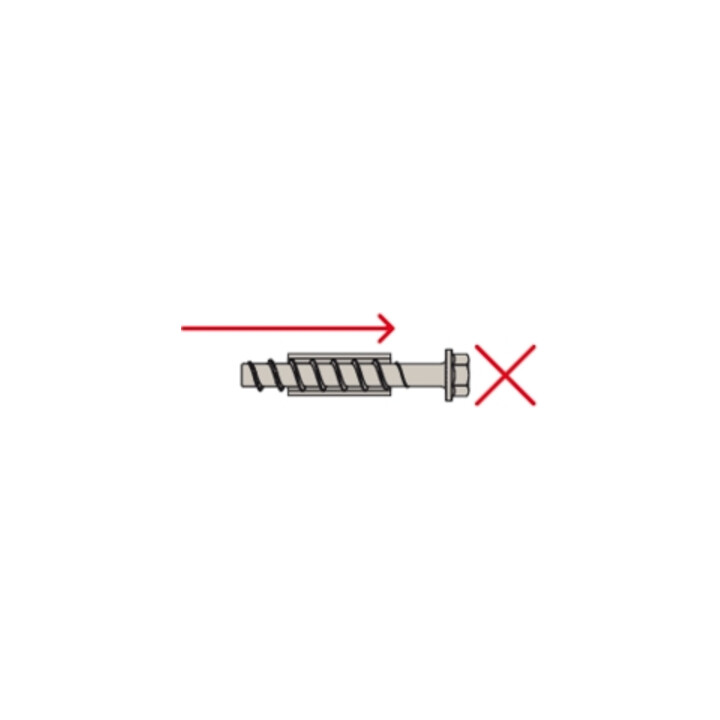 Fischer Ultra Cut Fbs Ii 8x150 Us Tx Betonschraube Anker Beton Flexibilität Groß B-Ware - 4048962410617