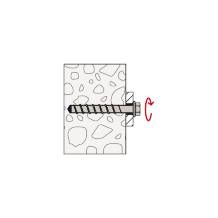 Fischer Ultra Cut Fbs Ii 8x150 Us Tx Betonschraube Anker Beton Flexibilität Groß B-Ware - 4048962410617