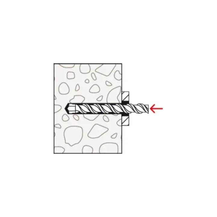B-Ware Fischer Betonschraube Anker Ultra Cut Fbs Ii Schraube Montage Flexibel 20 Stück - 4048962410778