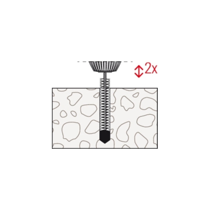 fischer WHG Set Ringspaltverfüllung Beton M12 gvz Beschichtung Verankerung - 4048962412413