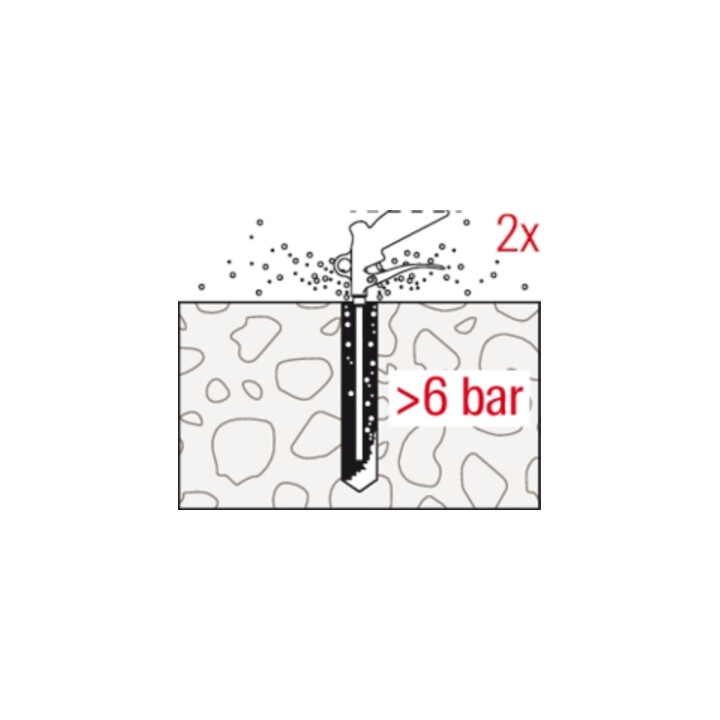 B-Ware Fischer Whg Set Ringspaltverfüllung Beton M12 Gvz Beschichtung Verankerung - 4048962412413