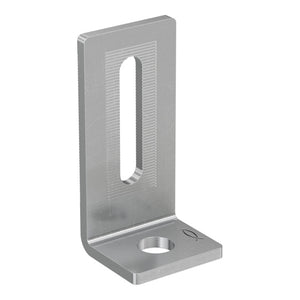 B-Ware fischer Winkelhalter Halter Verbindung Solarschiene Edelstahl A2 nicht rostend