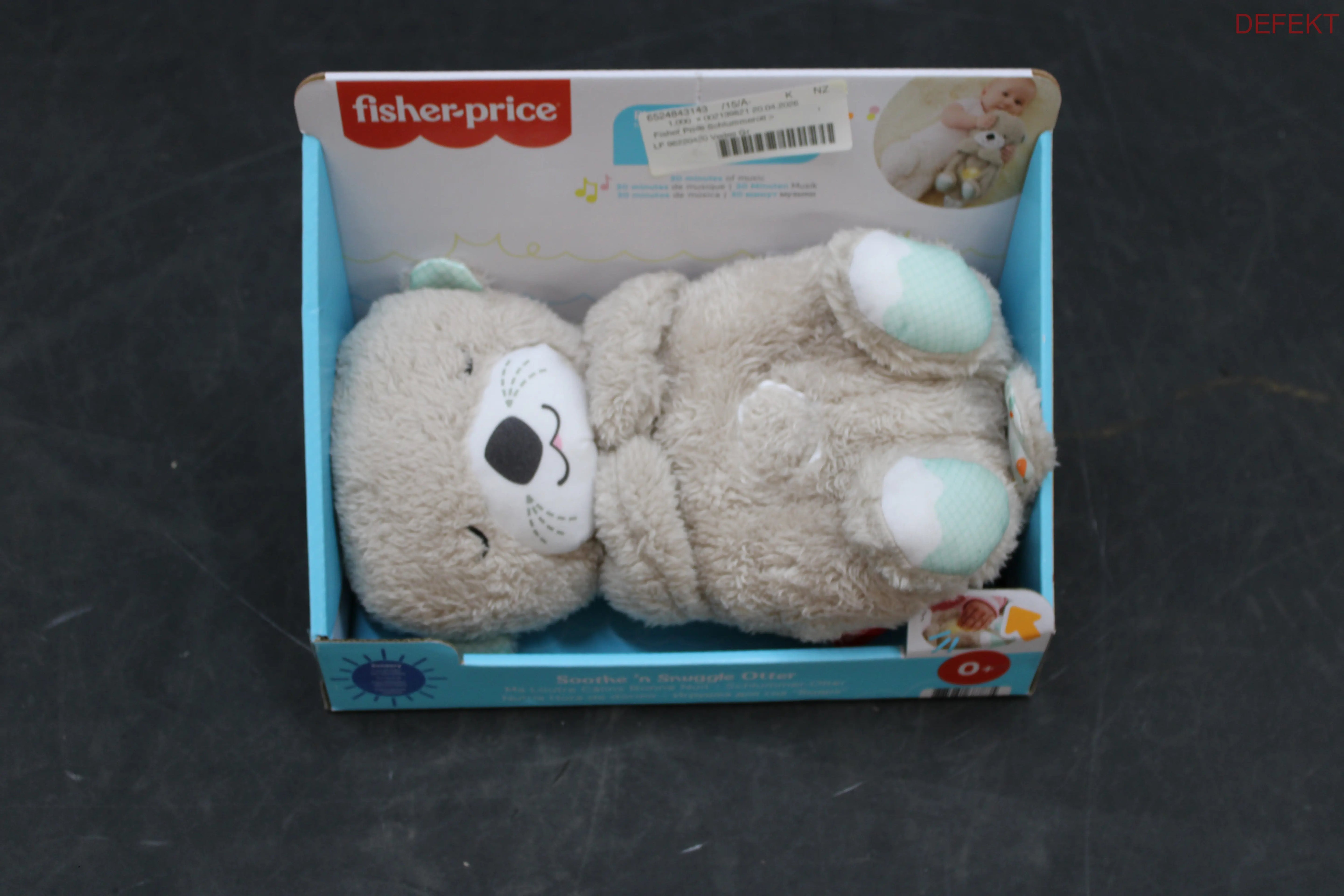 D-Ware Fisher Price Soothe 'N Snuggle Otter Spieluhr Licht Spielzeug Defektware - 887961687835