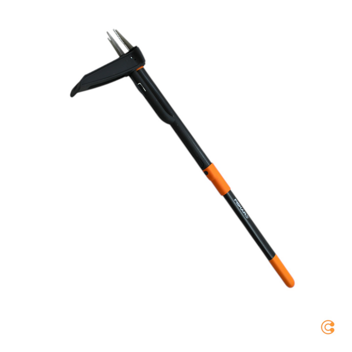Fiskars 1026652 Unkrautstecher Entferner Gartenwerkzeug Löwenzahn Edelstahl B-Ware - 6411501310484