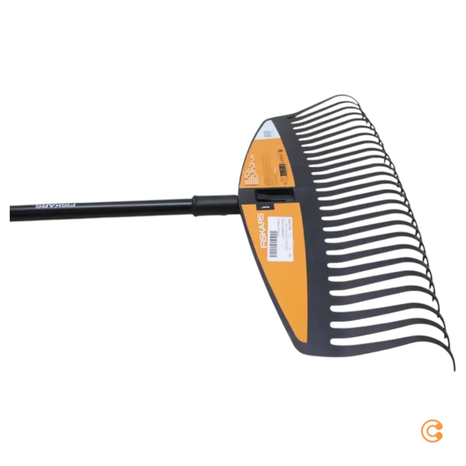 B-Ware Fiskars Laubrechen Blattschaufelharke Solid Laubbesen Schwarz Größe L - 6411501350169