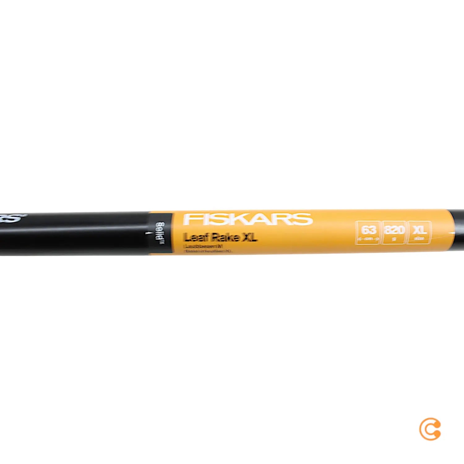 B-Ware Fiskars Laubrechen Blattschaufelharke Solid Laubbesen Schwarz Größe Xl - 6411501350909
