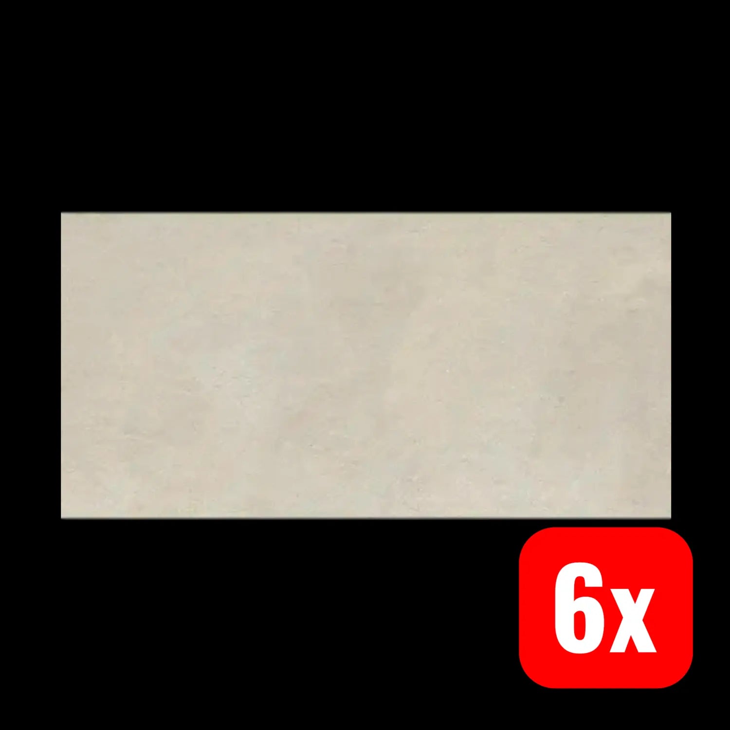 B-Ware Flairstone Platte Terrassenplatte Bodenbelag Feinsteinzeug Keramik Beige 6 Stück - 4306517631345