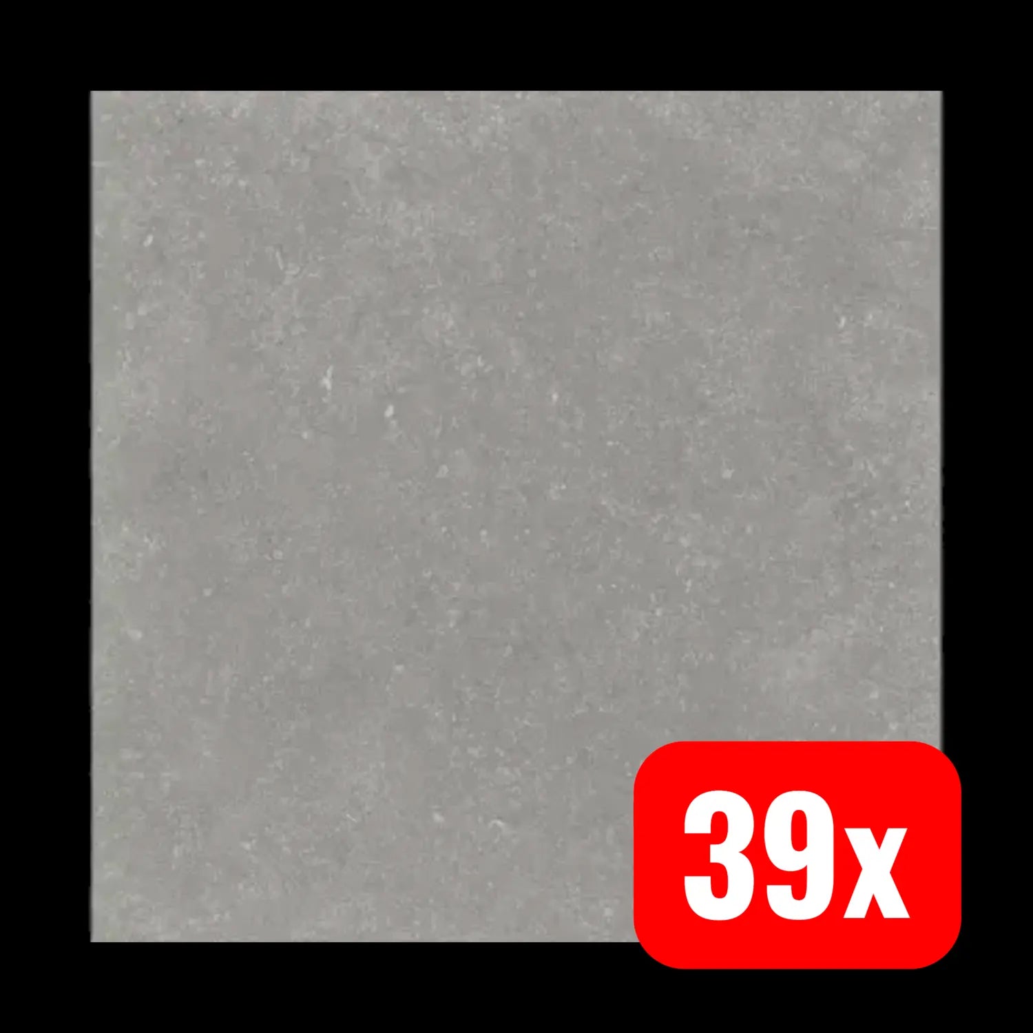B-Ware Platte Fliese Terrassenplatte Feinsteinzeug 60 Cm Grau 39 Stück Siehe Text/Foto - 4306517954963