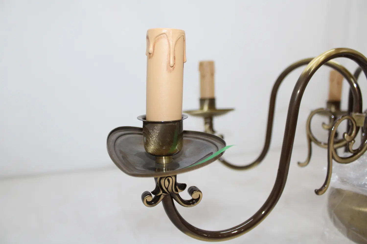 B-Ware Orion Kronleuchter Imke Deckenlampe Hängelampe Messing 6 Fl. E14 Siehe Text/Foto - 9003090001811