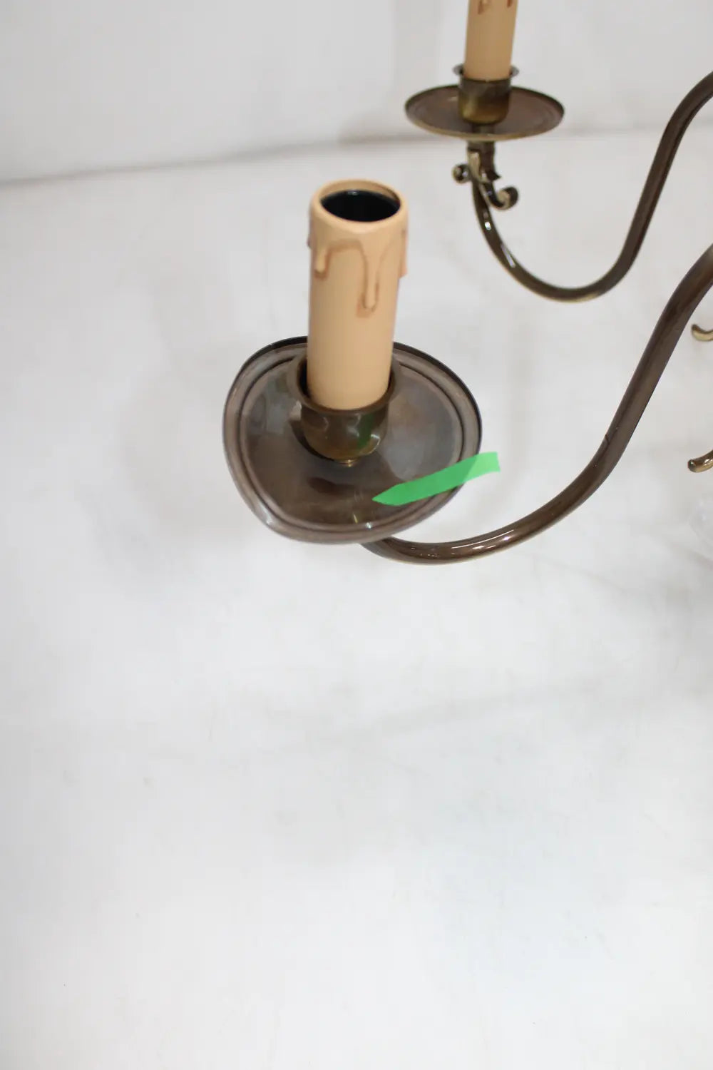 B-Ware Orion Kronleuchter Imke Deckenlampe Hängelampe Messing 6 Fl. E14 Siehe Text/Foto - 9003090001811