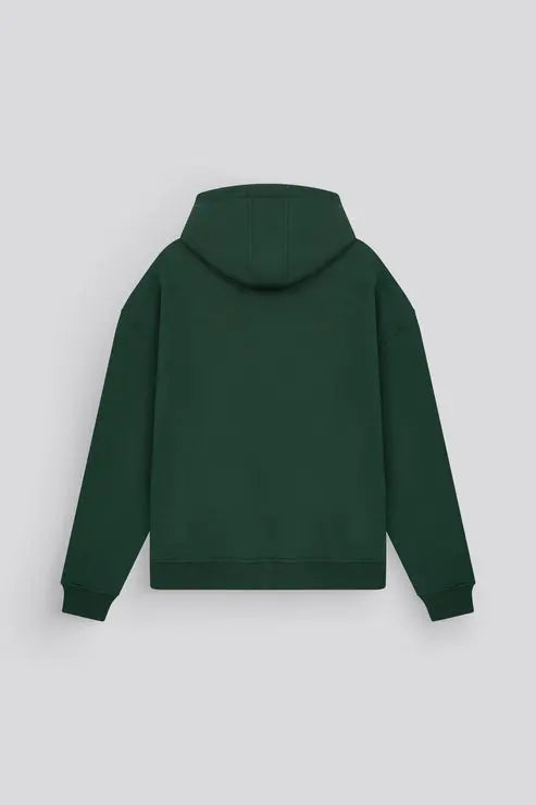 B-Ware Flawcult Kapuzenpullover Hoodie Reißverschluss Sweatshirt Grün L Kapuze - 43079105413304