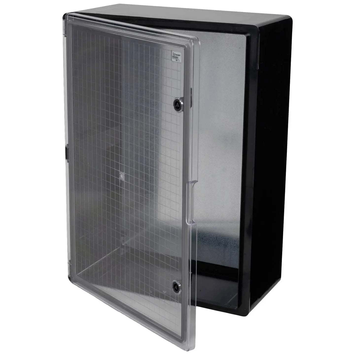 B-Ware Fleet Kiste Box Behälter 700x500x250 Schwarz Transp. Stapelbar Kunststoff - 4260543453282