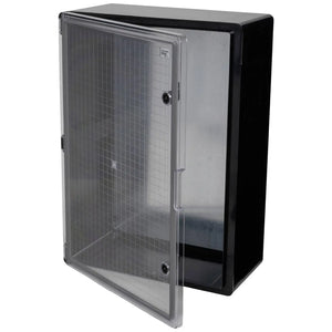 B-Ware Fleet Kiste Box Behälter 700x500x250 Schwarz Transp. Stapelbar Kunststoff