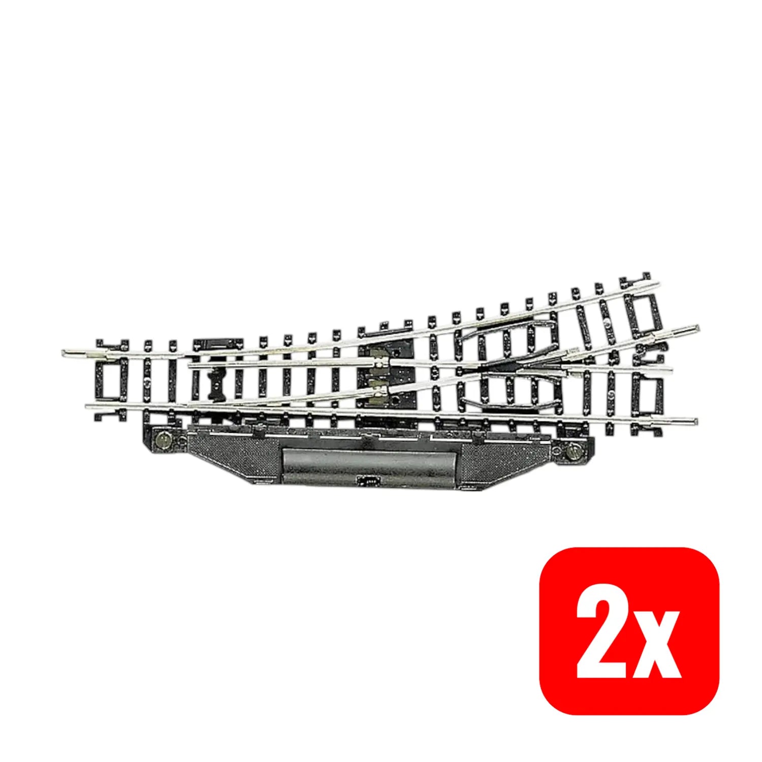 B-Ware Fleischmann N Fleischann Gleissystem Gleisbau Modellbau Gleis Elektrisch 2 Stück - 9005033222611
