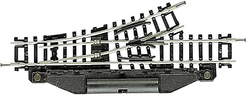 B-Ware Fleischmann N  Gleis (Ohne Bettung) 22249 Weiche Elektrisch Links 104.2 Mm 24 ° - 9005033222499