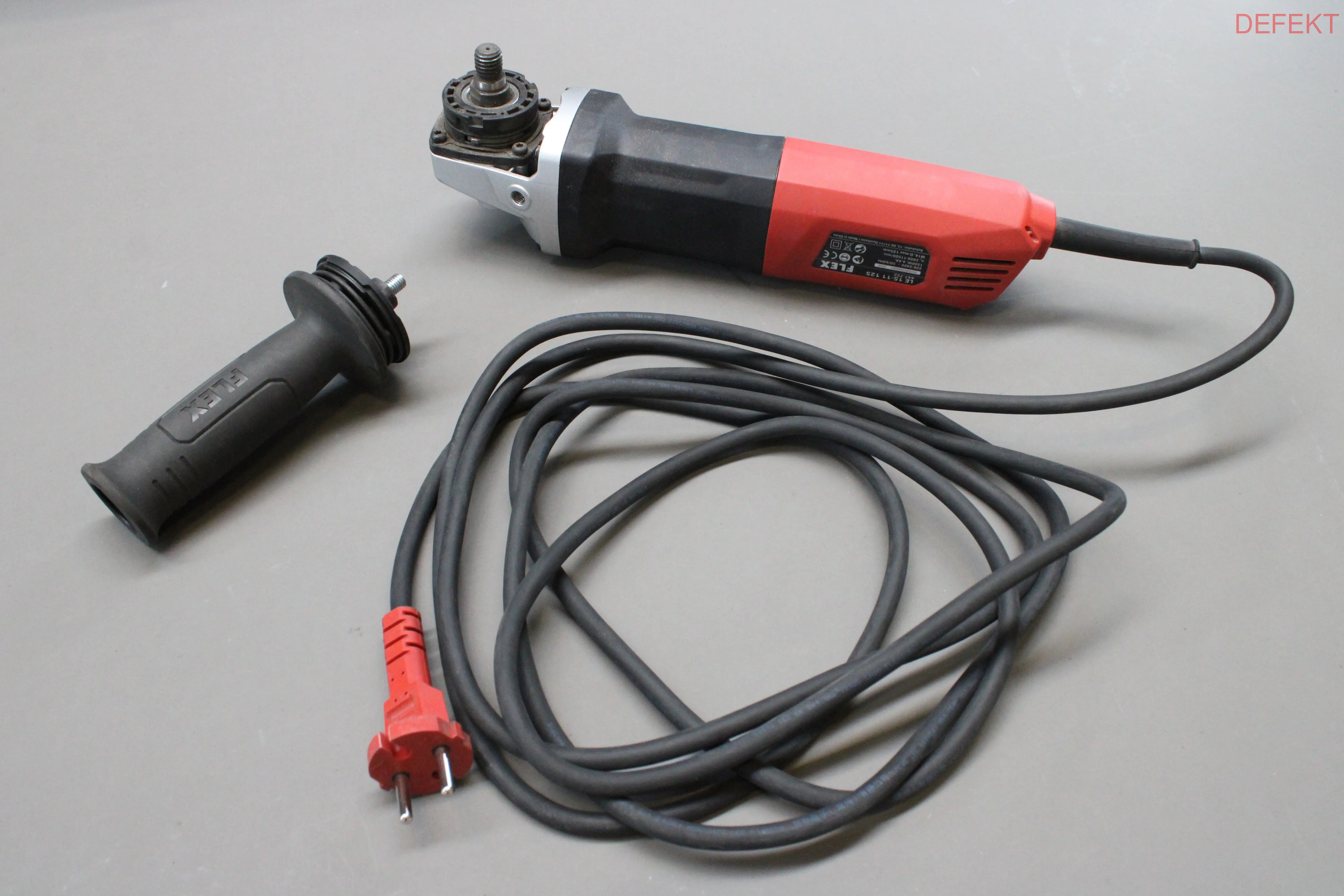 D-Ware Flex Winkelschleifer Trennschleifer Le 15 11 125 Softvib Handgriff Defektware - 4030293197329