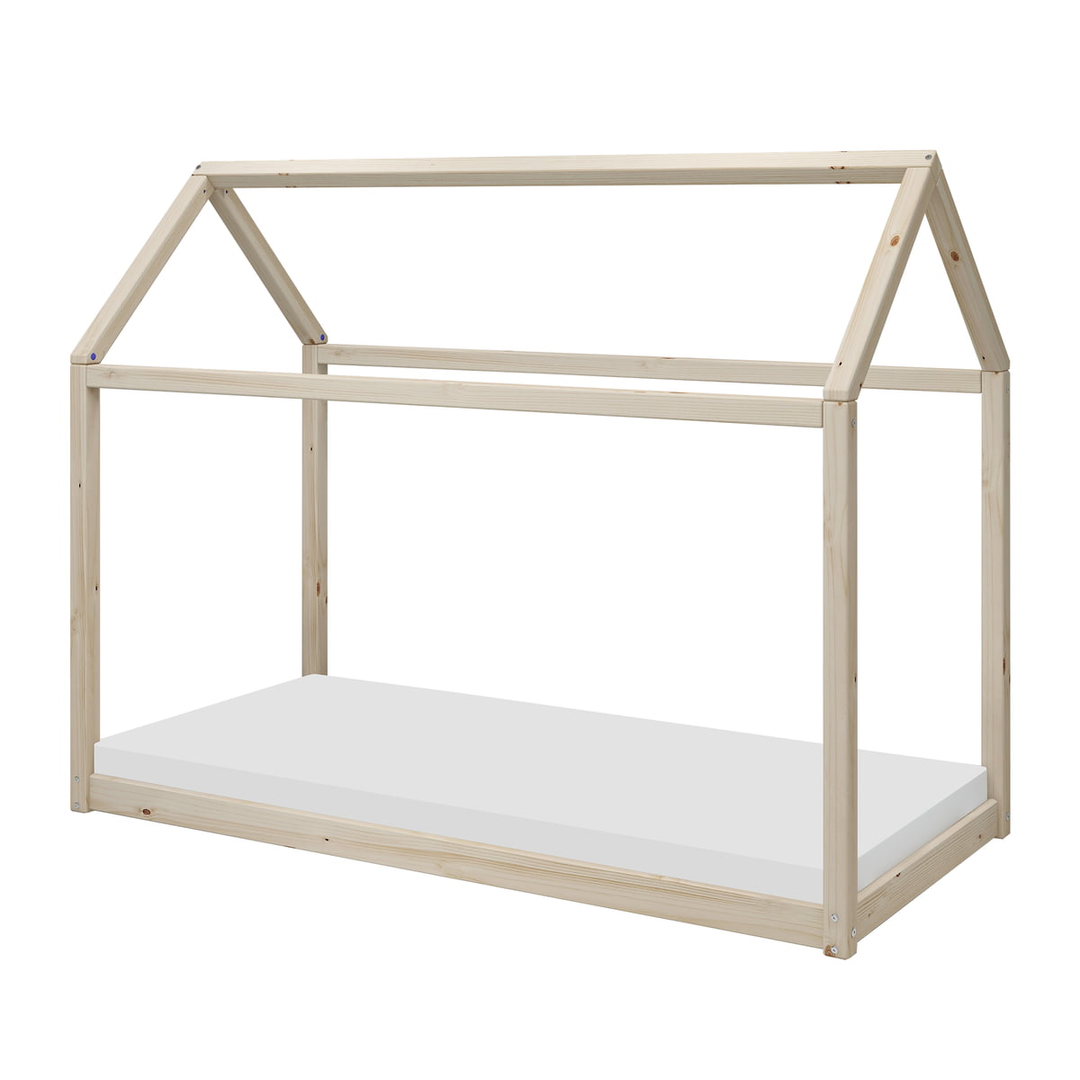 Flexa Cottage Einzelbett Kinderbett Massivholzbett Kiefer Natur Landhausstil     B-Ware - 5706459136158