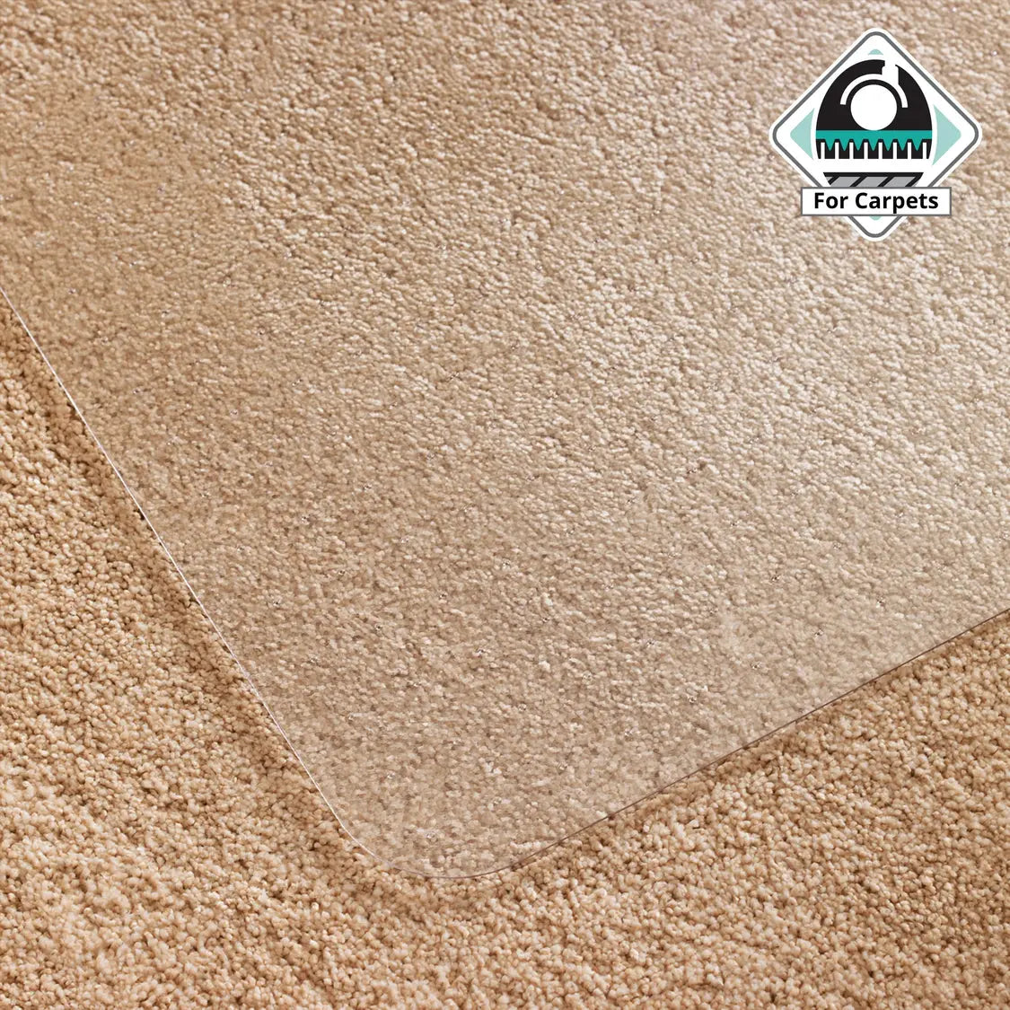 B-Ware Floortex Ultimat Ii Bodenschutzmatte Teppichböden Matte 120 X 90 Cm Transparent - 1