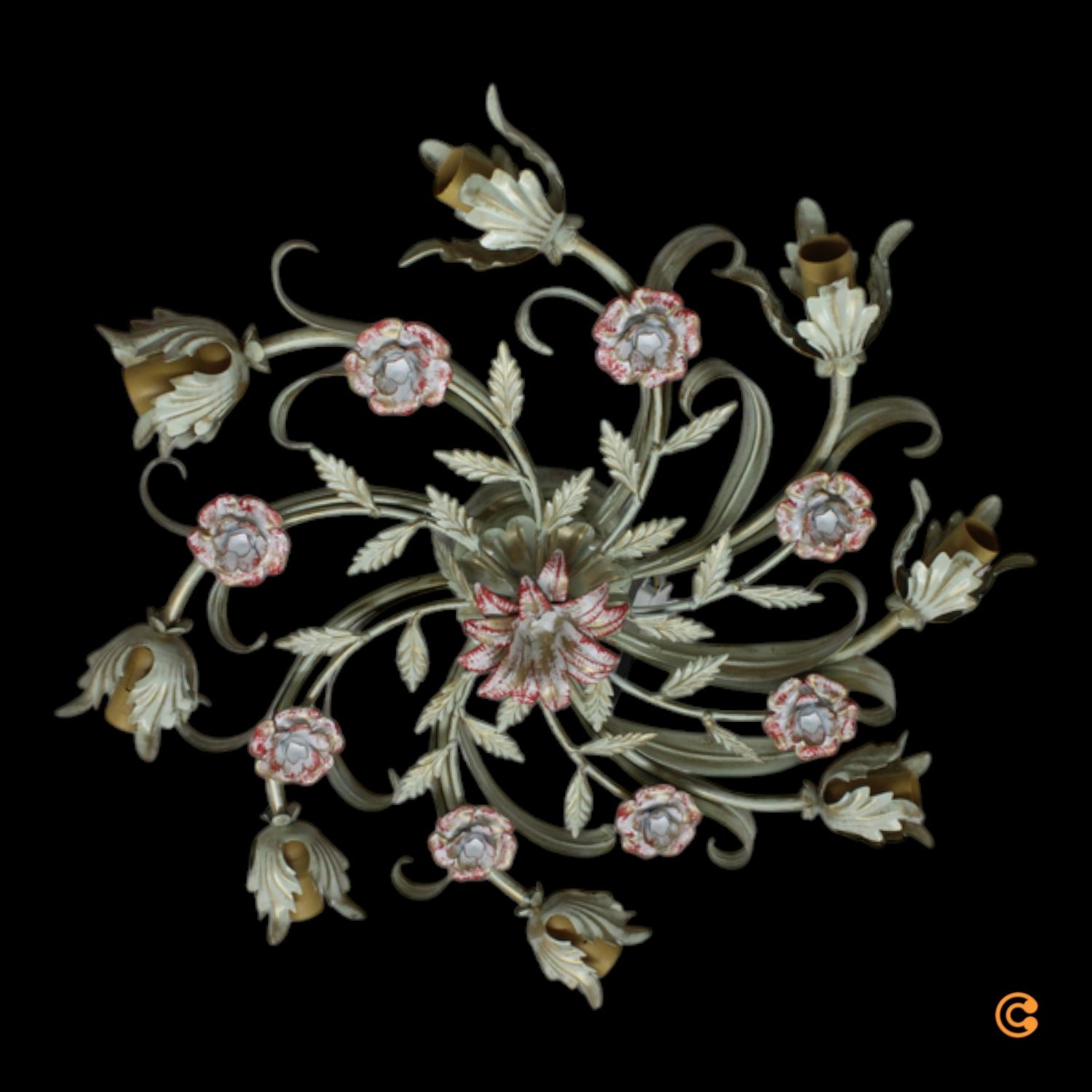 Florentiner Deckenleuchte Tulipe  Deckenlampe Lampe Leuchte Design  B-Ware - 3532203