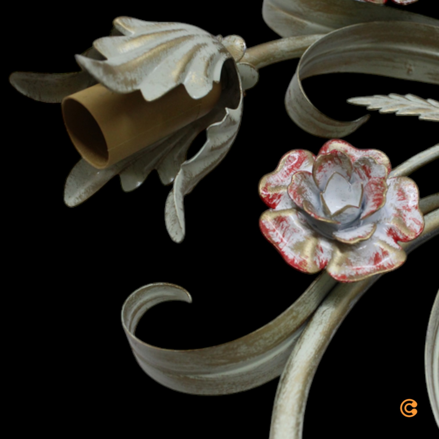 Florentiner Deckenleuchte Tulipe  Deckenlampe Lampe Leuchte Design  B-Ware - 3532203