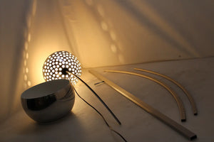 C-Ware Flos   Arco Led Stehleuchte Edelstahl Standlampe Weiß Stehlampe Siehe Text/Foto