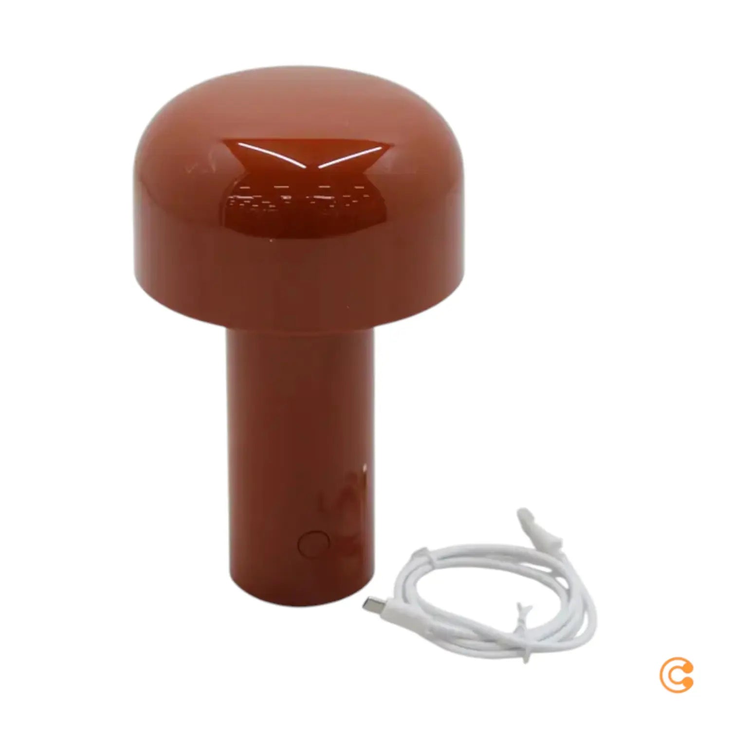 B-Ware Flos Bellhop Akku Tischleuchte Nachttischlampe Lampe Ziegelrot Siehe Text/Foto - 8059607001325