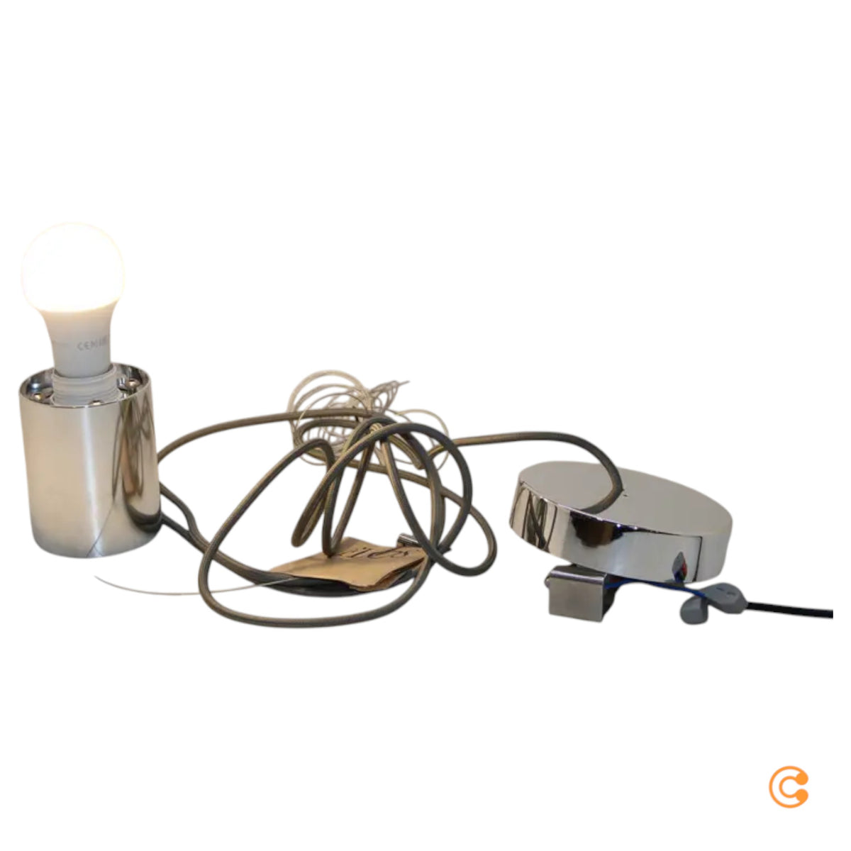 Flos Pendelleuchte Hängelampe Bellhop Glasleuchte bright alu SIEHE TEXT/FOTO - 8059607067758