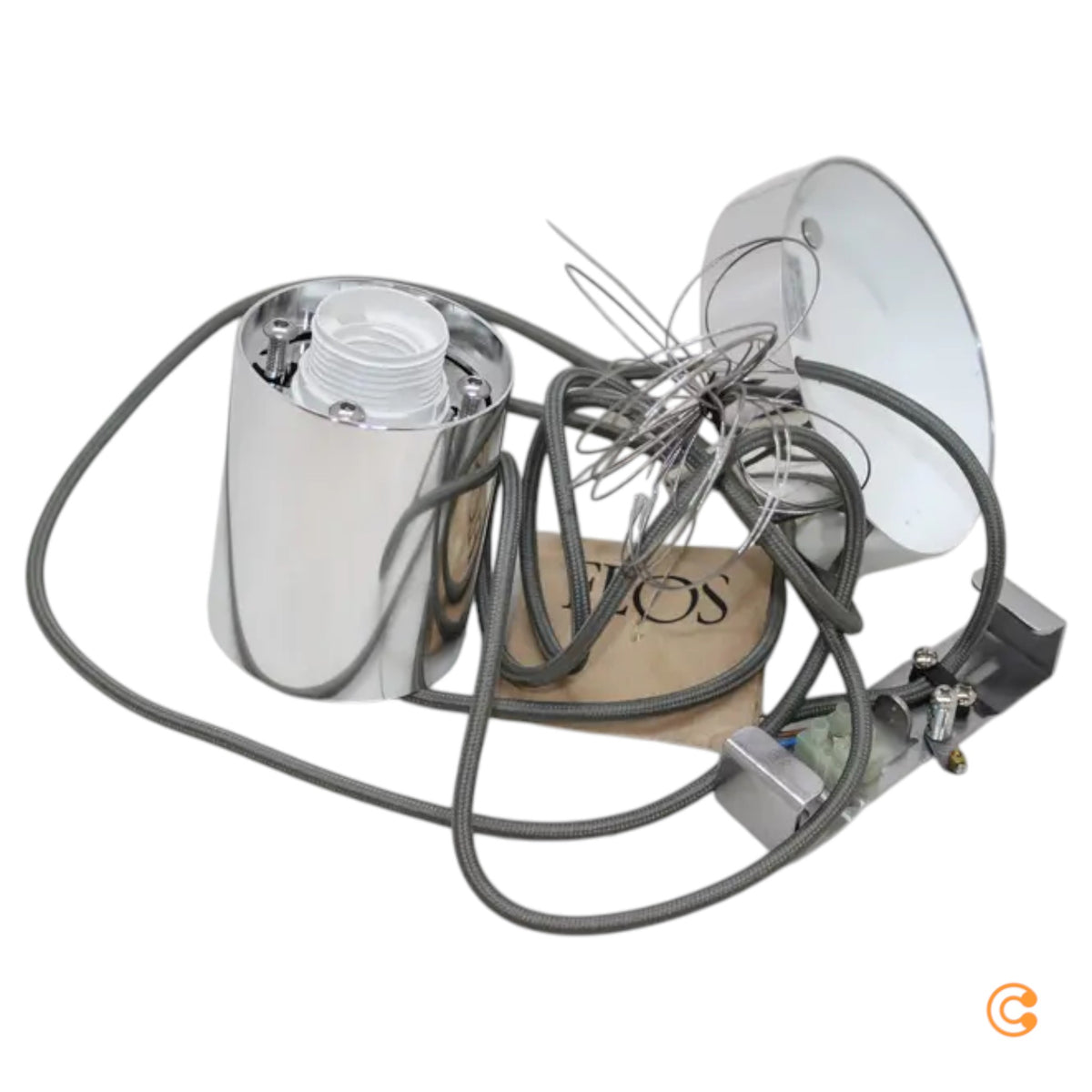 Flos Pendelleuchte Hängelampe Bellhop Glasleuchte bright alu SIEHE TEXT/FOTO - 8059607067758