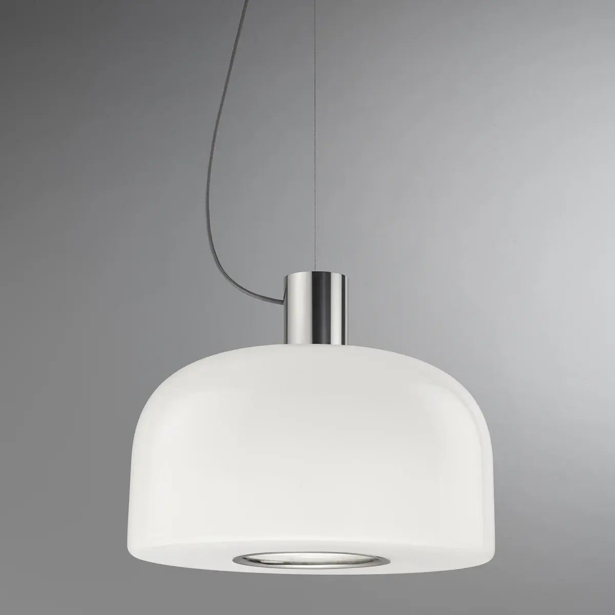 B-Ware Flos Pendelleuchte Hängelampe Bellhop Glas Schokoladenbraun Opalglas Aluminium - 8059607068670