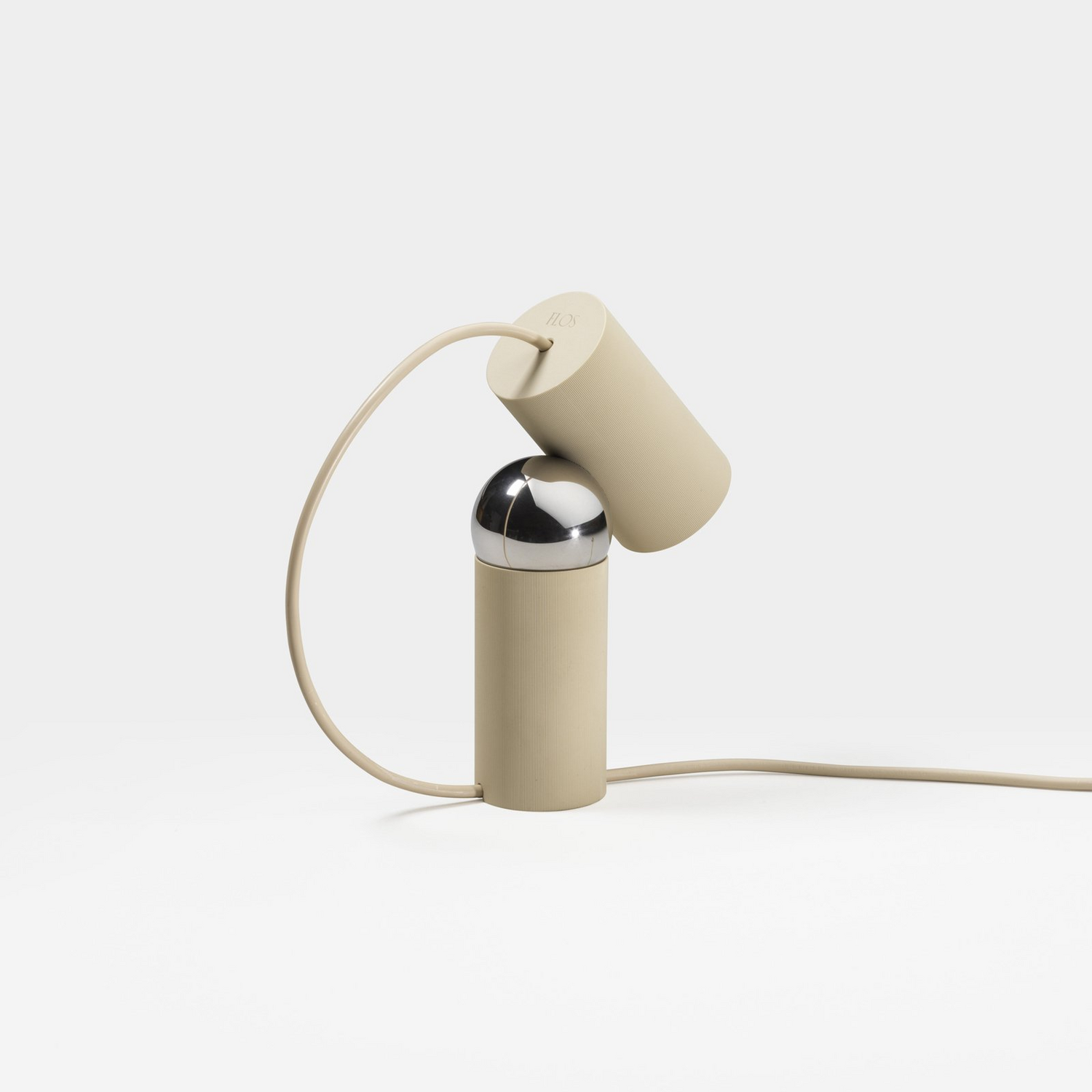 B-Ware Flos Tischlampe Leuchte Bilboquet Beige Drehbar Gu10 Led Mit Schalter Am Kabel