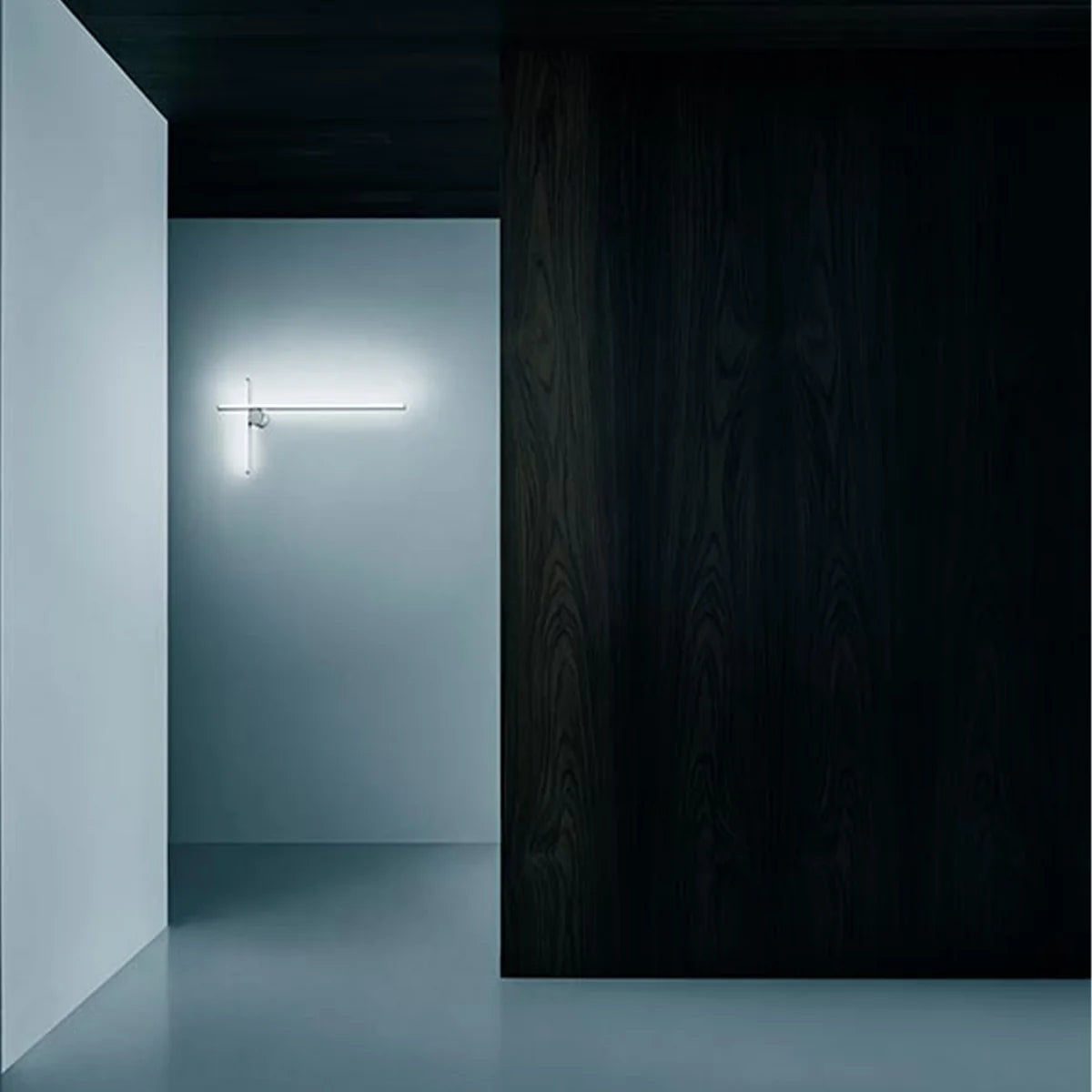 Flos Wandleuchte Lampe LED Wandleuchte champagner Aluminium 80cm 15W Gold - 8059607035238