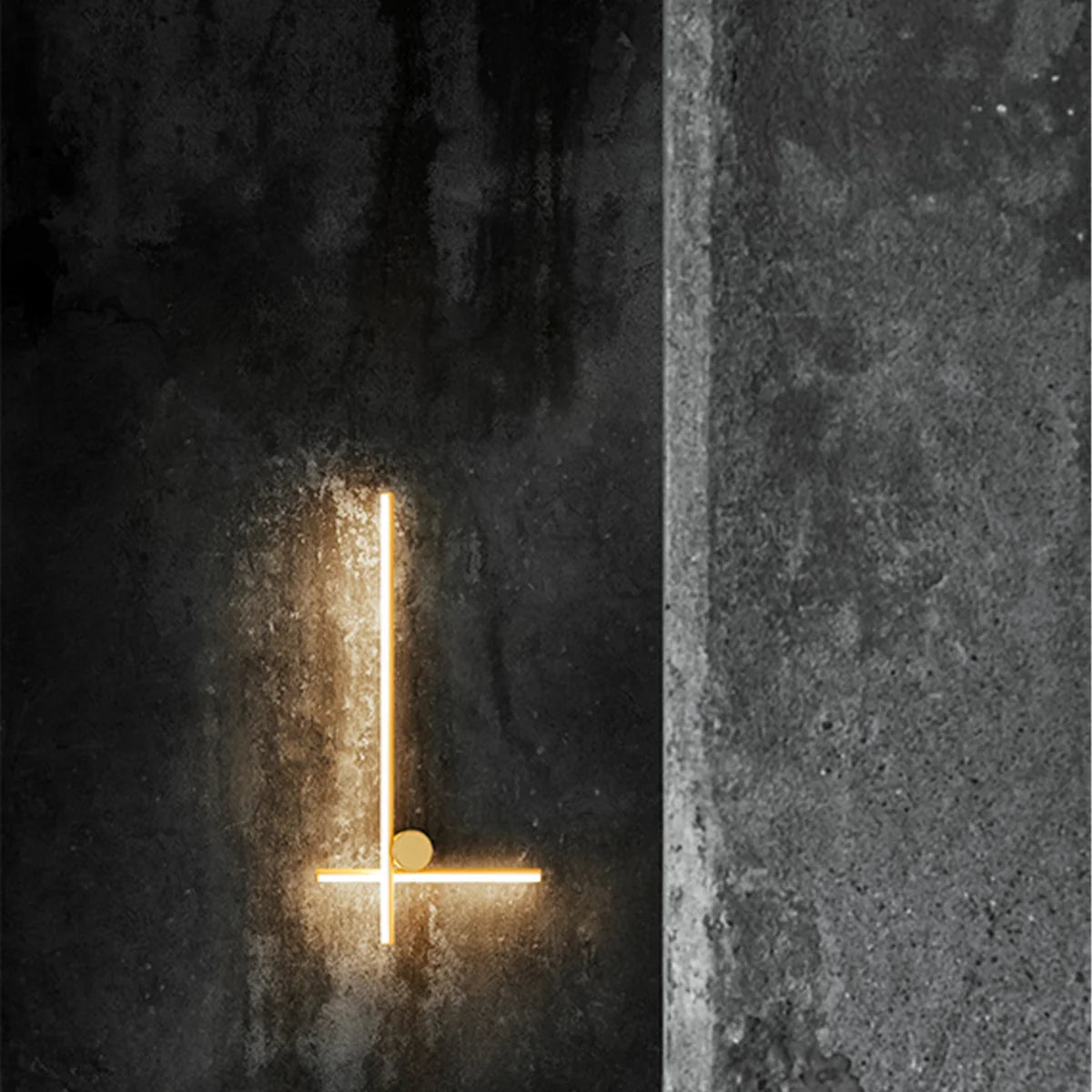 Flos Wandleuchte Lampe LED Wandleuchte champagner Aluminium 80cm 15W Gold - 8059607035238