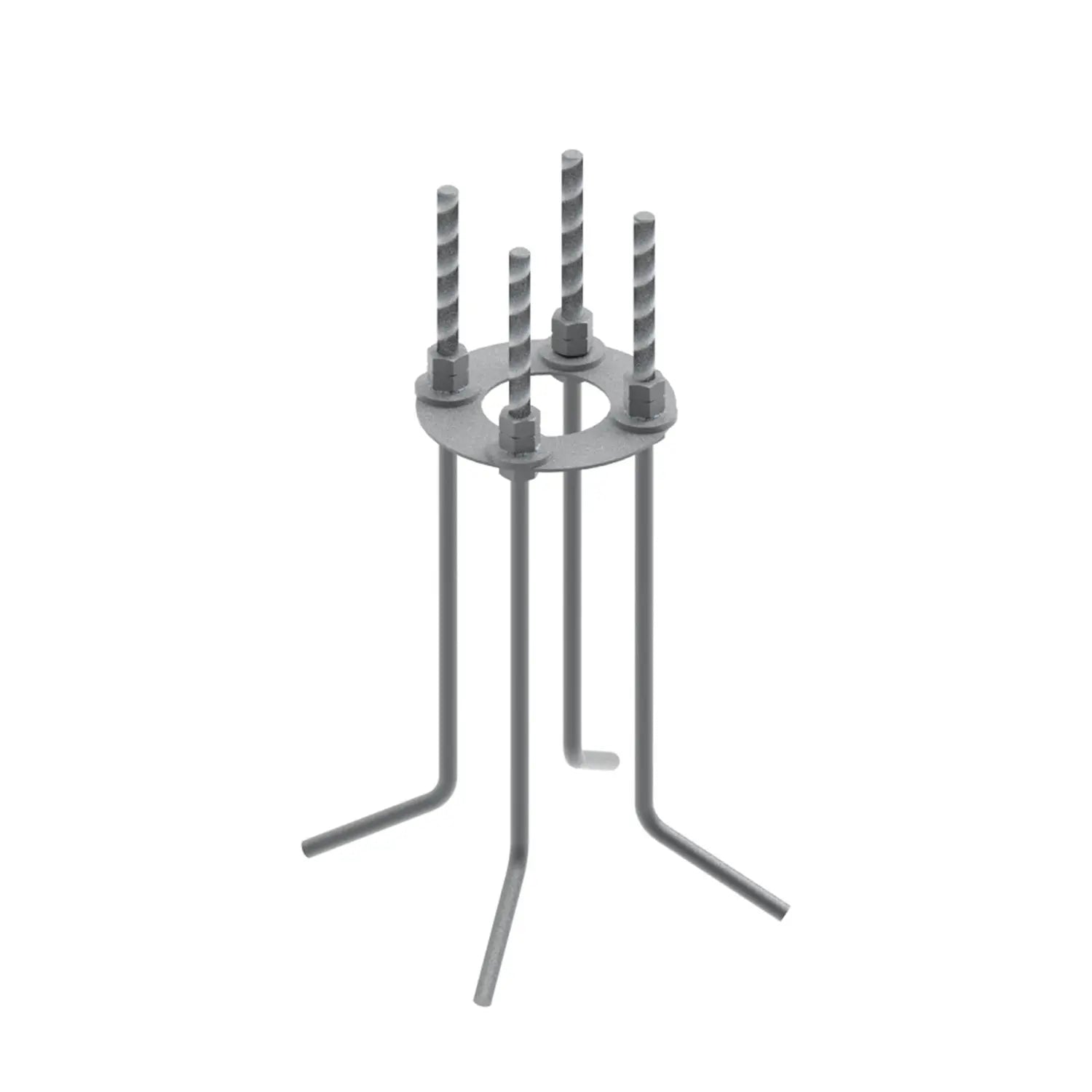 B-Ware Flos Grundplatte Bodenplatte Mit Schraube Für Pointbreak Bollard Leuchte Schwarz - 8054793410429