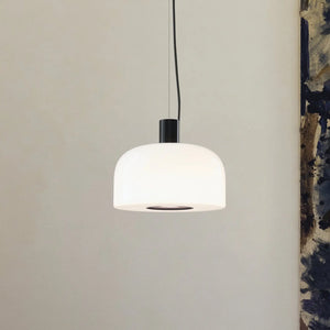 B-Ware Flos Hängeleuchte Pendelleuchte Bellhop Glass S1 Braun Glas Leuchte Lampenschirm