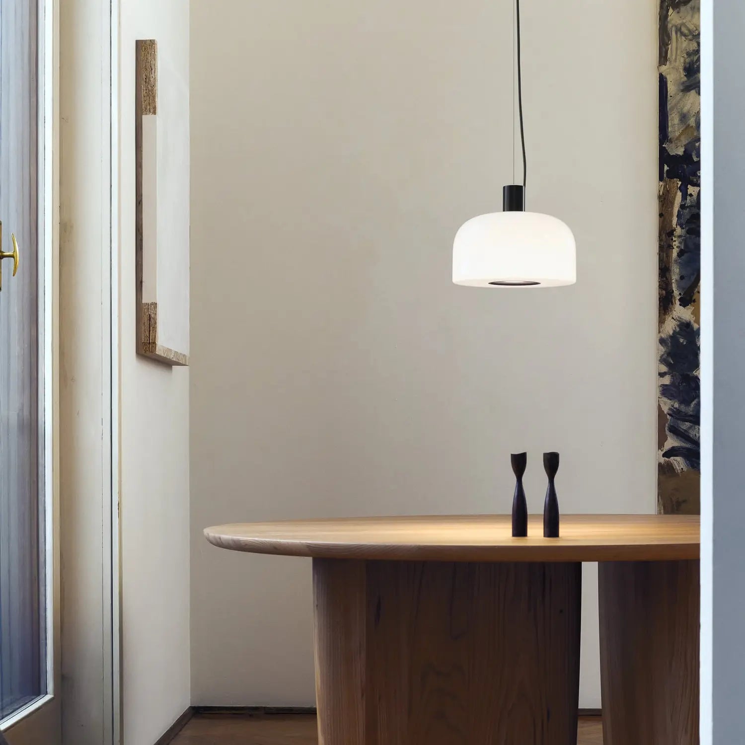 B-Ware Flos Hängeleuchte Pendelleuchte Bellhop Glass S1 Braun Glas Leuchte Lampenschirm - 8059607073780