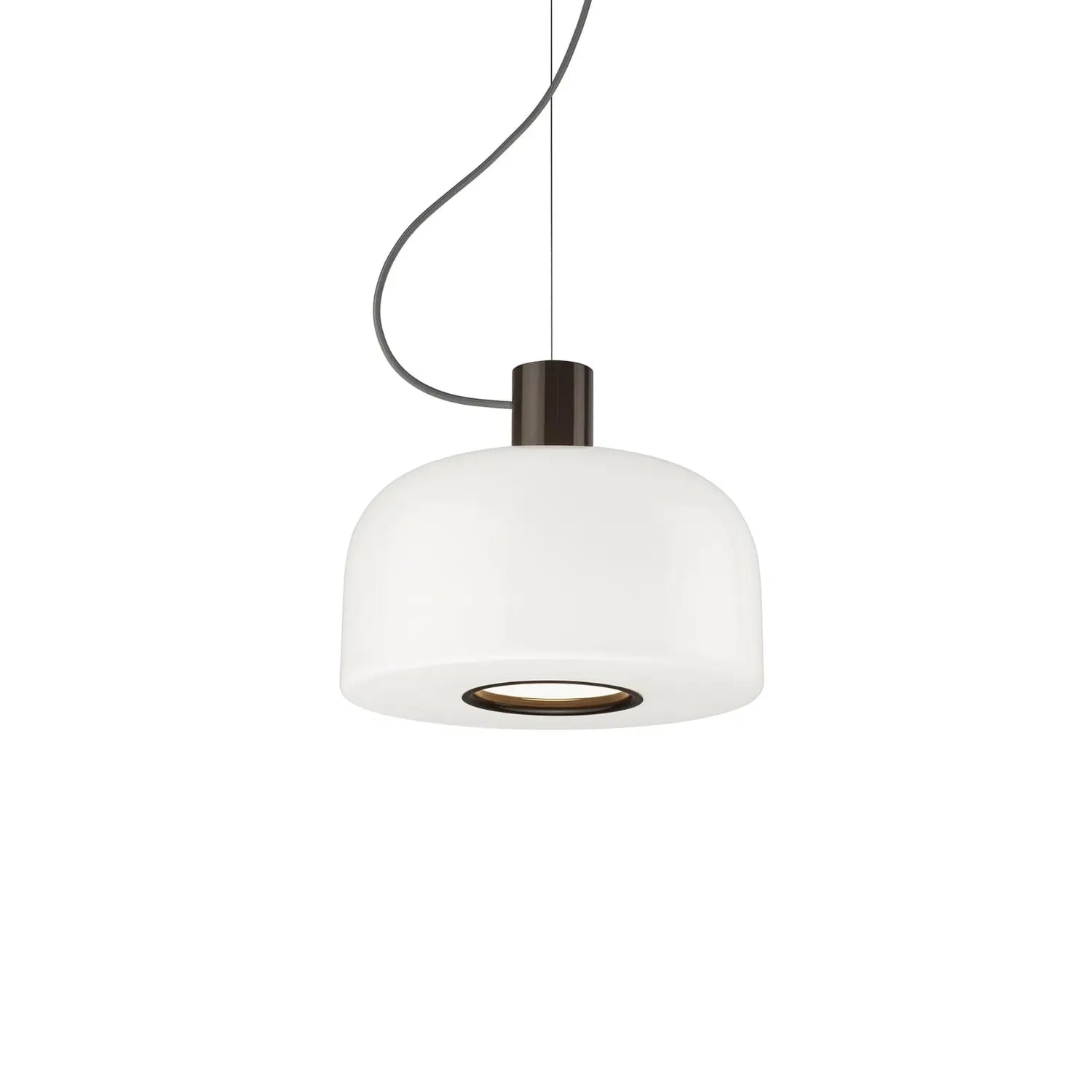 B-Ware Flos Hängeleuchte Pendelleuchte Bellhop Glass S1 Braun Glas Leuchte Lampenschirm - 8059607073780