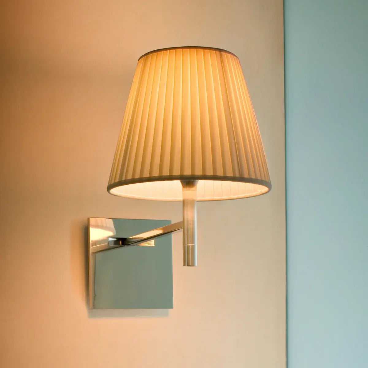 B-Ware Flos Wandleuchte Wandlampe K Tribe Bronze Fabric Leuchte Lampe E27 Höhe 35 Cm - 4251384222328
