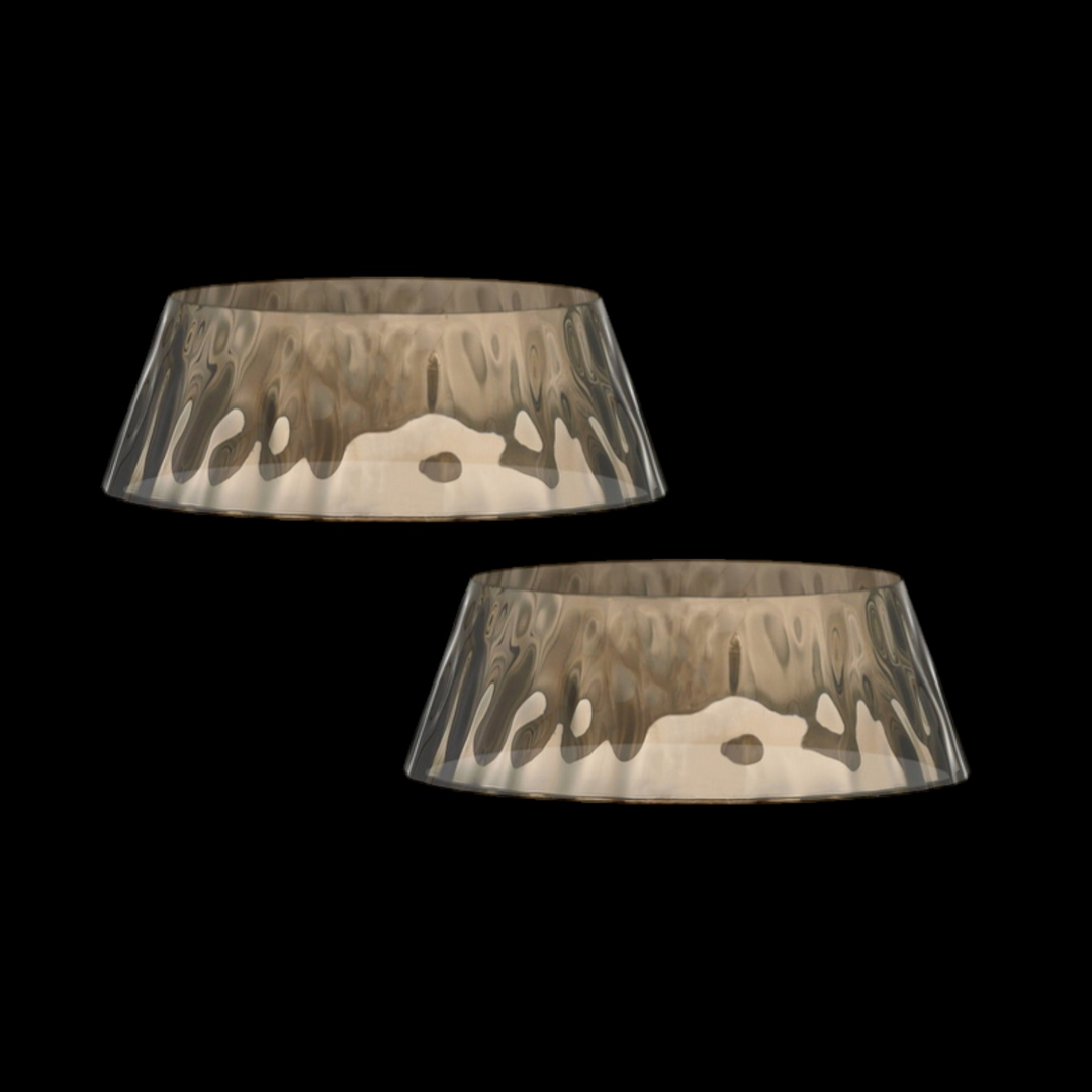 Flos Krone Tischleuchte Zubehör Bon Jour Unplugged Fumée Farblich 2 Stück B-Ware - 8059607014462