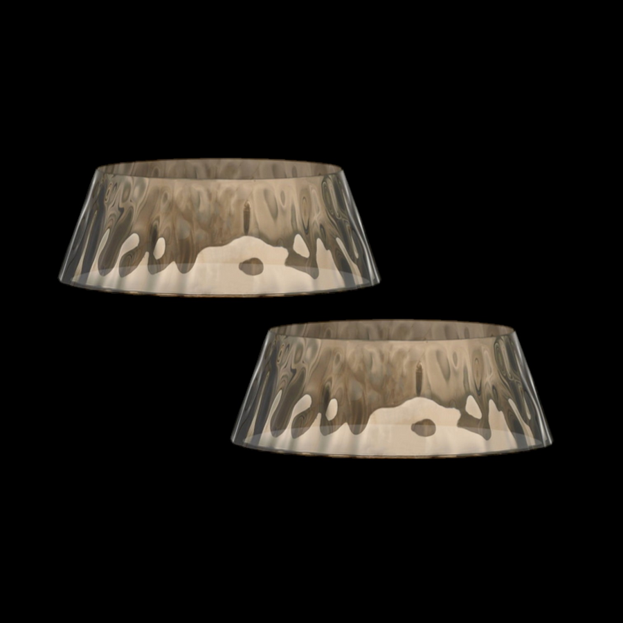 Flos Krone Tischleuchte Zubehör Bon Jour Unplugged Fumée Farblich 2 Stück B-Ware - 8059607014462