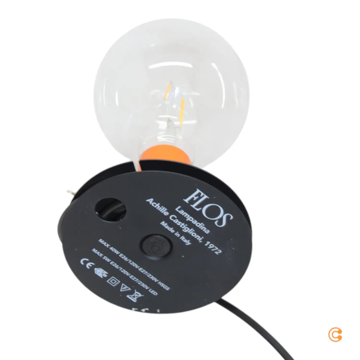 Flos Lampadina Led Tischleuchte Tischlampe Schreibtischlampe E27 Siehe Text/Foto B-Ware - 8059607033319