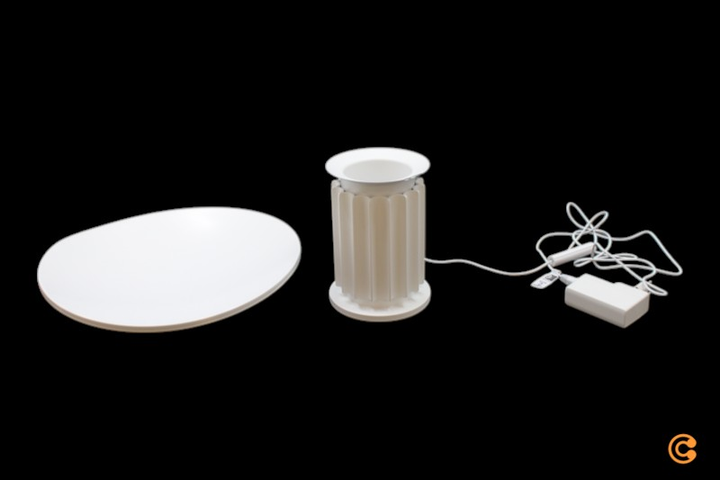 Flos Taccia Small Led Tischleuchte Tischlampe Leuchte Lampe Weiß Siehe Text/Foto C-Ware