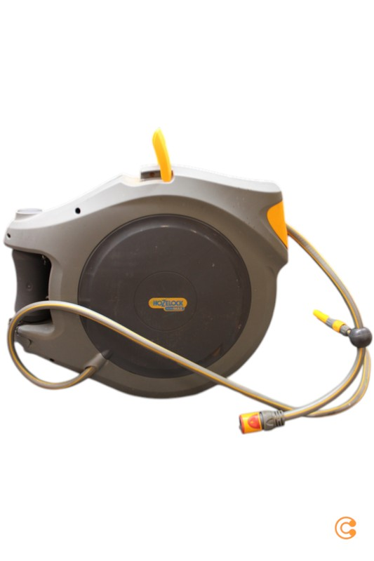 Hozelock Flowmax Auto Reel Gartenschlauch 30m Aufroller Siehe Text/Foto B-Ware - 5010646057783