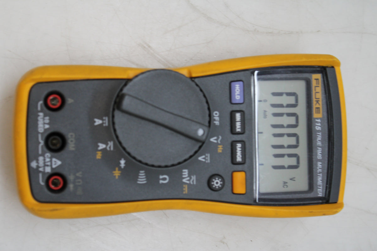 Fluke Multimeter Messgerät digital TRMS DMM Handgerät Batterie SIEHE TEXT/FOTO - 4064161243634